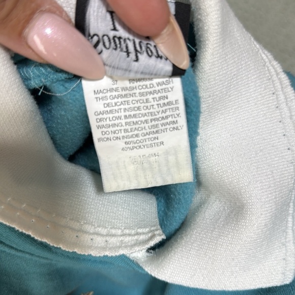 Vintage Grandma Fall Embroidered Collared Crew‎ Neck Sweatshirt Grannycore XL - Picture 7 of 13